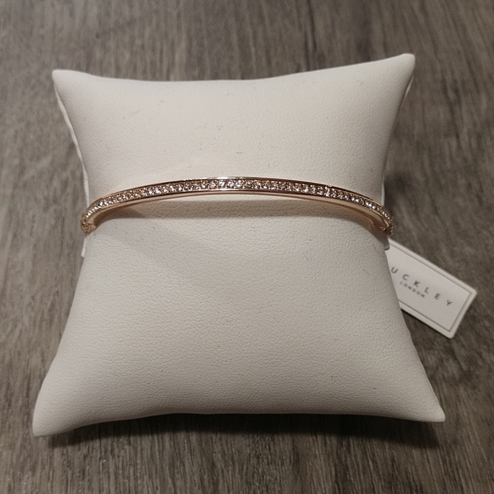 Buckley London Rose Gold Slider Bracelet